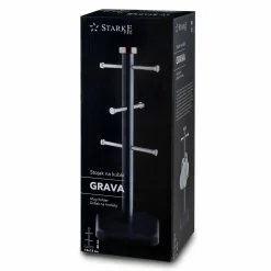 Stojak na kubki Starke Pro Grava 15 x 41,5 cm zielony