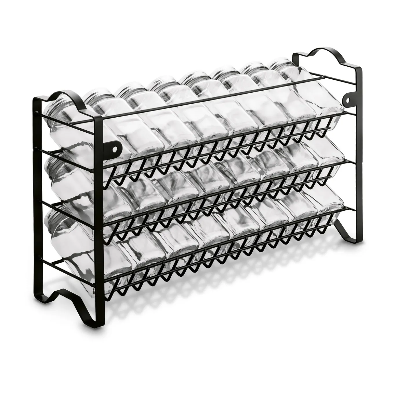Stojak na przyprawy metalowy Tadar Sabores 24 przyprawniki