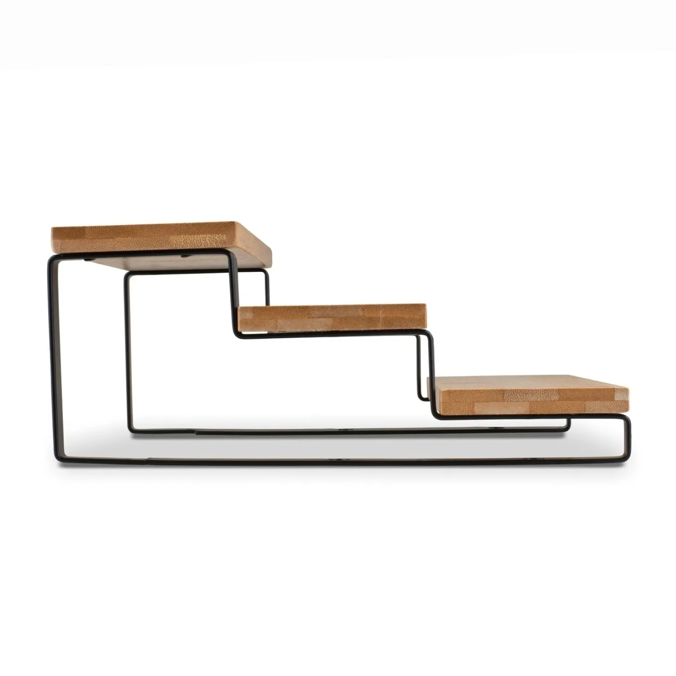 Stojak na przyprawy 3-poziomowy Tadar Bambus 32 x 23,5 x 9,6 cm