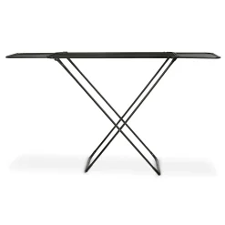 Suszarka balkonowa teleskopowa Tadar Maya 108-176 x 55 x 94 cm czarna