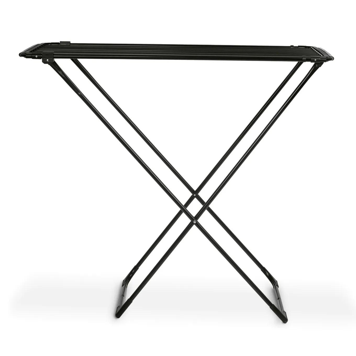 Suszarka balkonowa teleskopowa Tadar Maya 108-176 x 55 x 94 cm czarna
