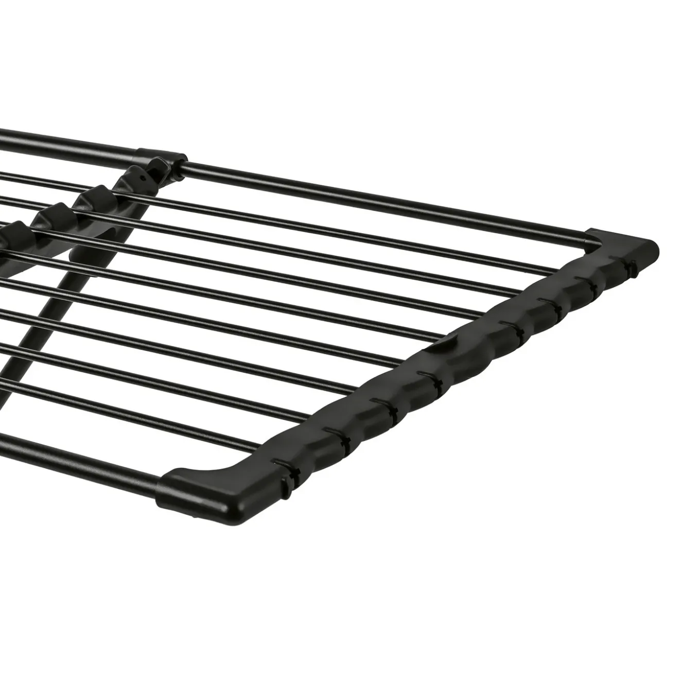 Suszarka balkonowa teleskopowa Konighoffer Spring Black 108-190 x 56 x 94 cm