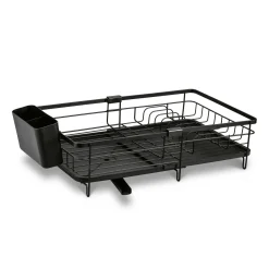 Suszarka do naczyń z ociekaczem i tacą Konighoffer 53 x 30 x 15,5 cm czarna