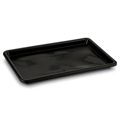 Suszarka do naczyń z 2 tacami i ociekaczem + uchwyt na deskę Tadar Nova 53 x 33 x 24 cm czarna