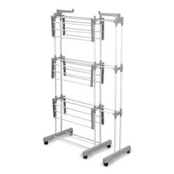 Suszarka na pranie pionowa Konighoffer Ultra 135 x 66 x 173 cm biała