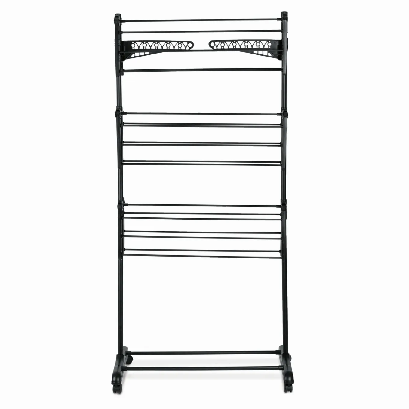 Suszarka na pranie pionowa Konighoffer 76 x 55 x 155 cm czarna