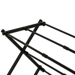 Suszarka na pranie pionowa teleskopowa Konighoffer Cortina 77.5 x 28 x 95 cm czarna