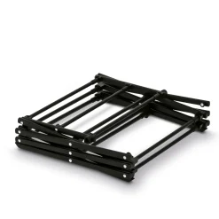 Suszarka na pranie pionowa teleskopowa Konighoffer Cortina 77.5 x 28 x 95 cm czarna