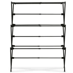 Suszarka na pranie pionowa teleskopowa Konighoffer Cortina 77.5 x 28 x 95 cm czarna