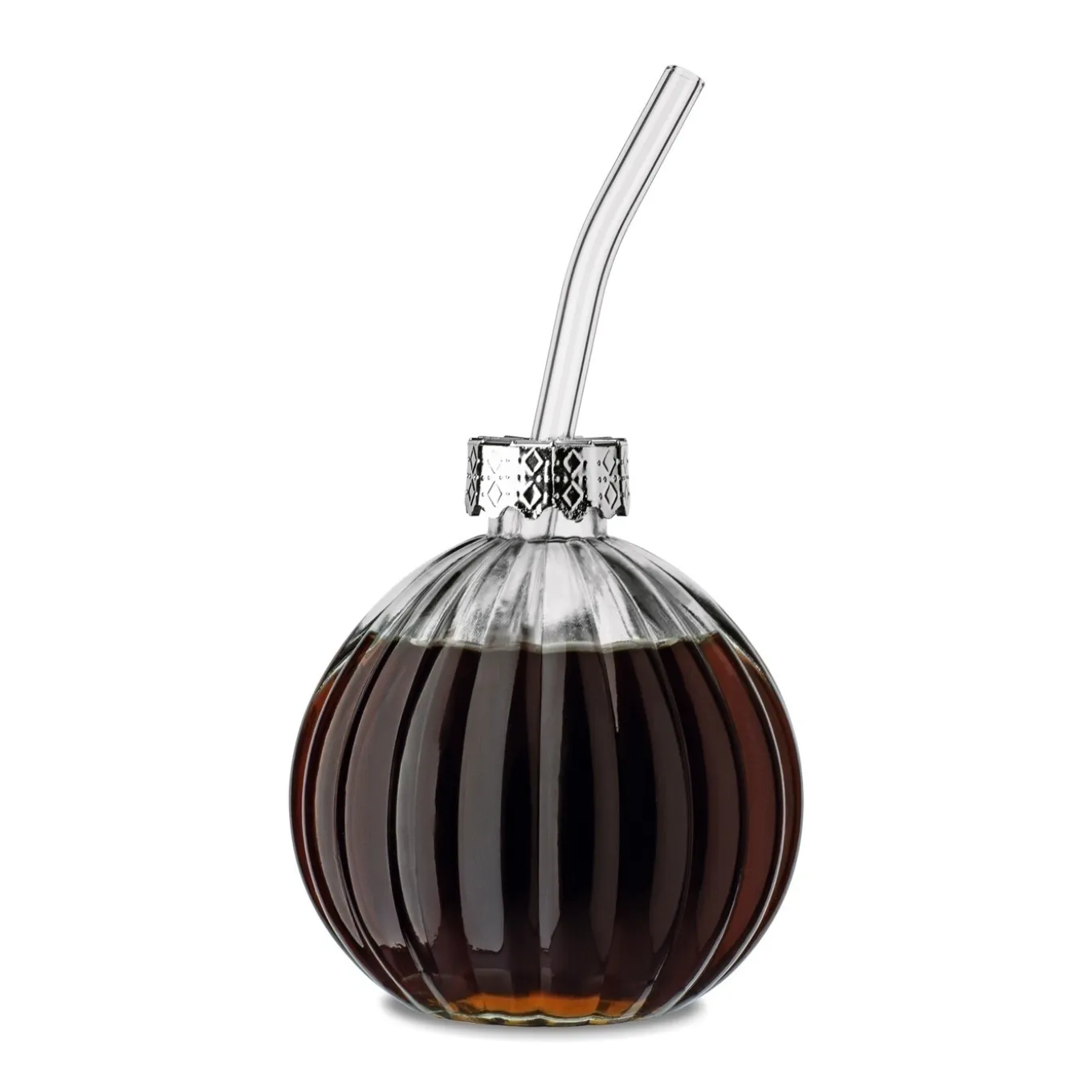 Szklanka ze słomką Tadar Bombka 400 ml