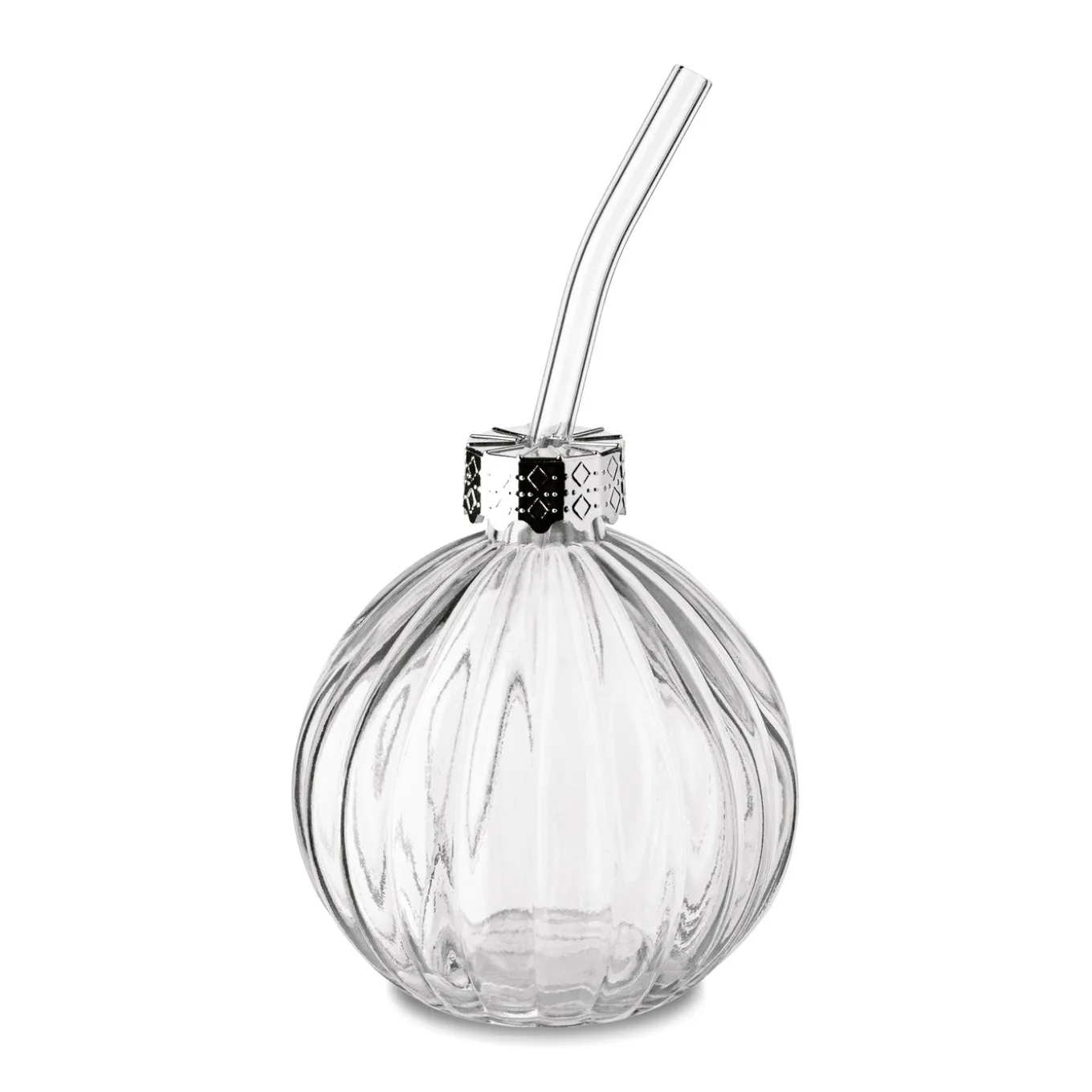 Szklanka ze słomką Tadar Bombka 400 ml