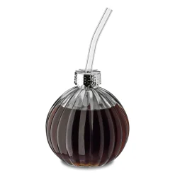 Szklanka ze słomką Tadar Bombka 400 ml