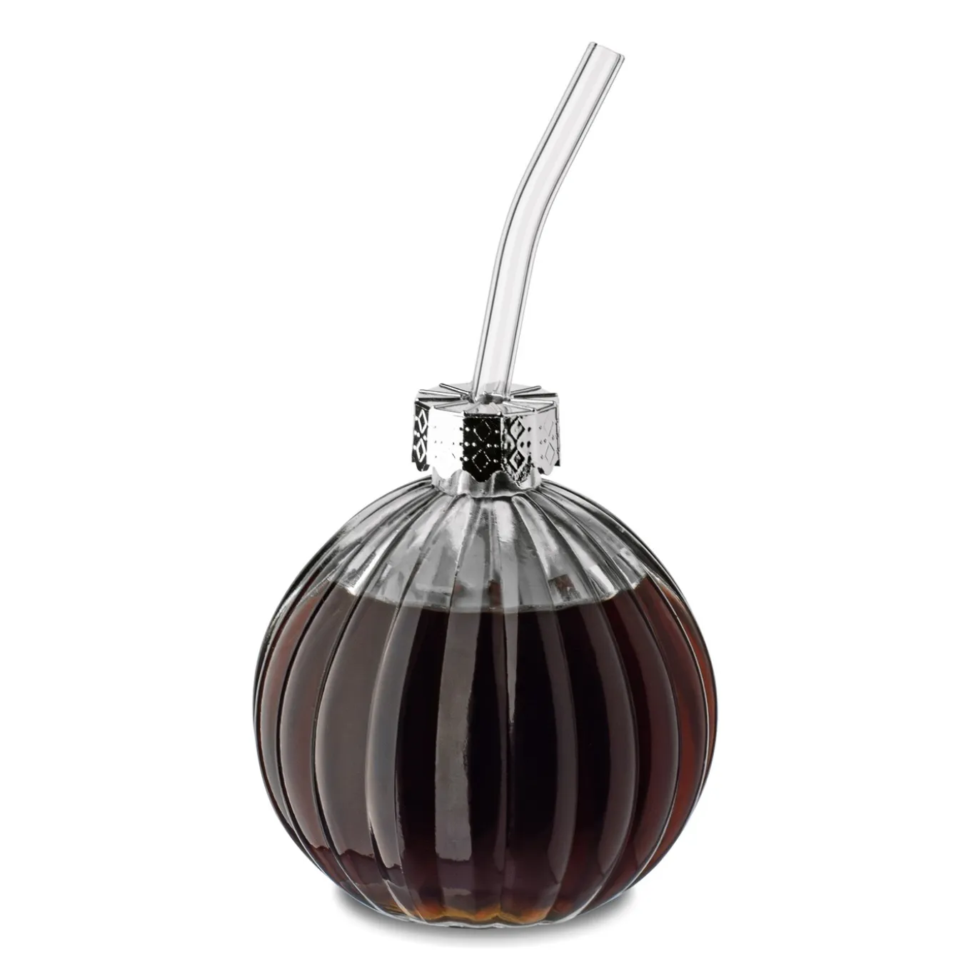 Szklanka ze słomką Tadar Bombka 400 ml