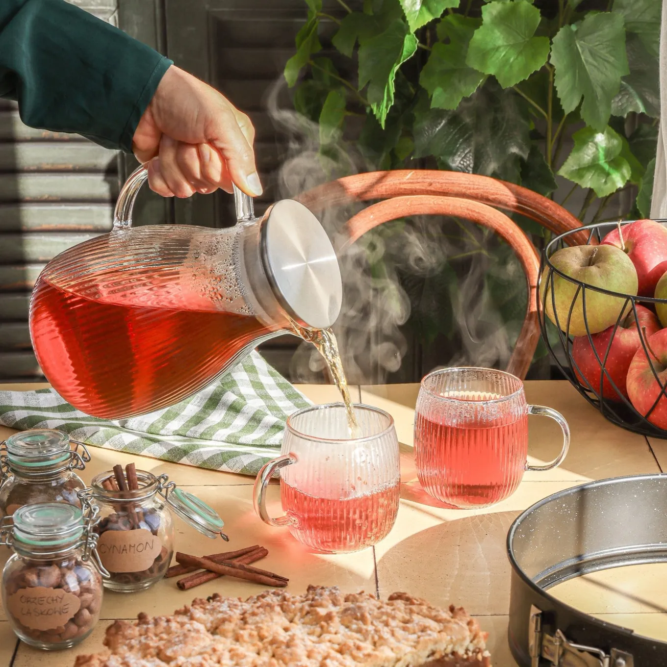 Szklanki do kawy i herbaty Tadar Resis Esther 380 ml 6 sztuk