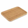 Taca drewniana bambusowa z rantem Tadar 28 x 18 cm