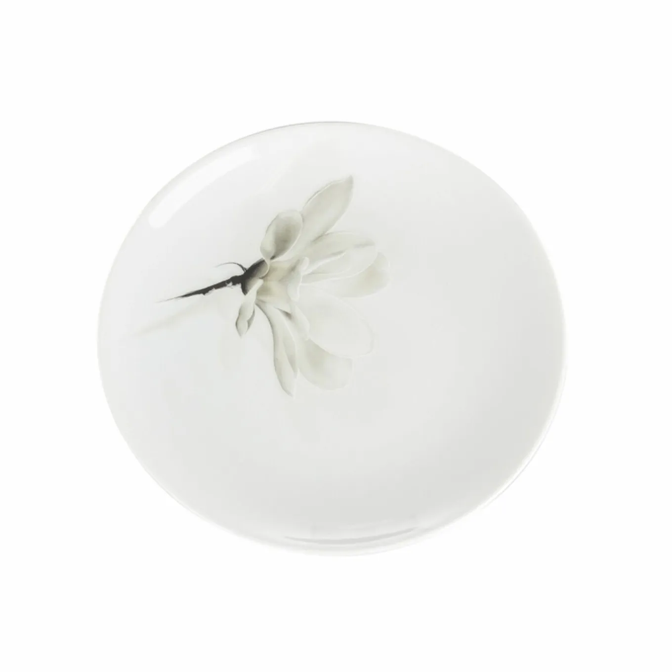 Talerz deserowy porcelanowy Lubiana Boss Magnolia 16,5 cm