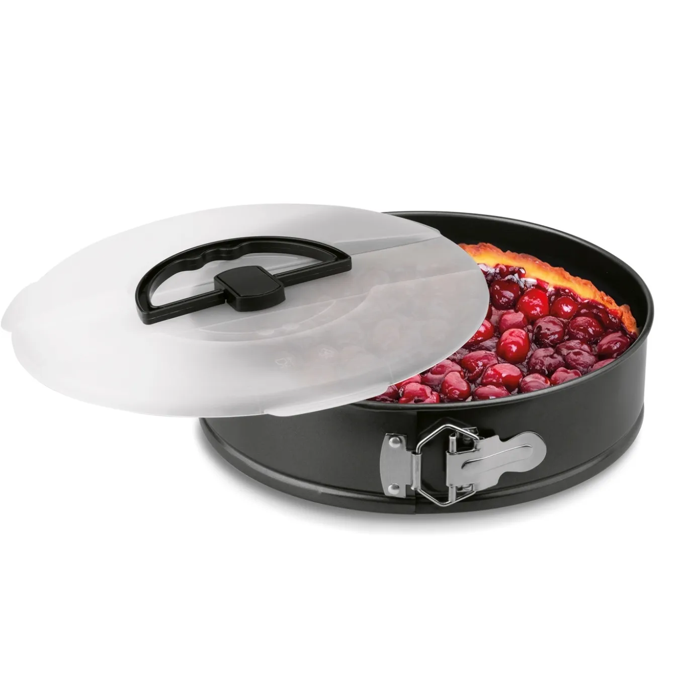 Tortownica okrągła z pokrywą Tadar 26 cm
