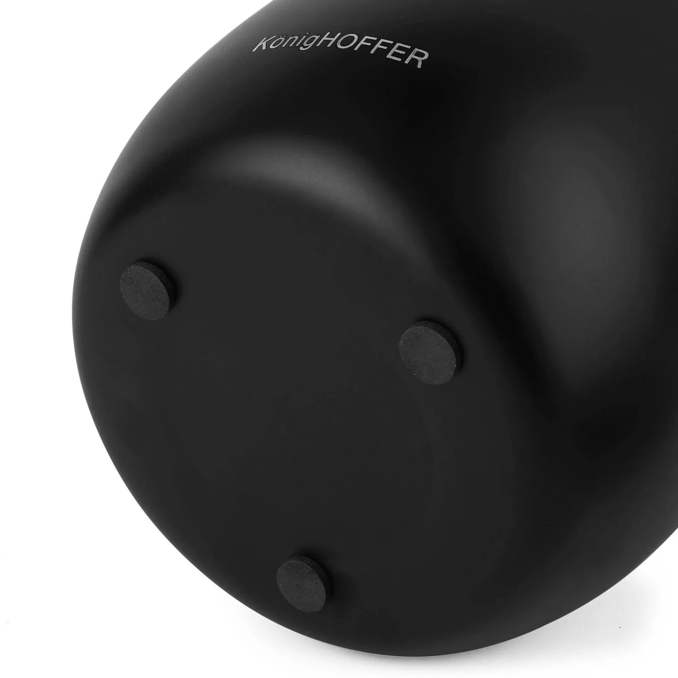 Wiaderko do lodu ze szczypcami Konighoffer Oris 2,8 l czarne