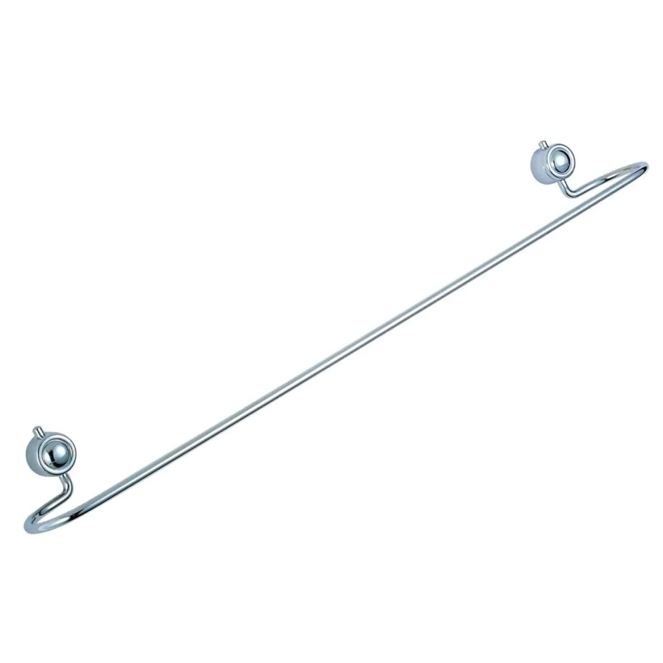 Wieszak na ręczniki chromowany Tadar 51 cm