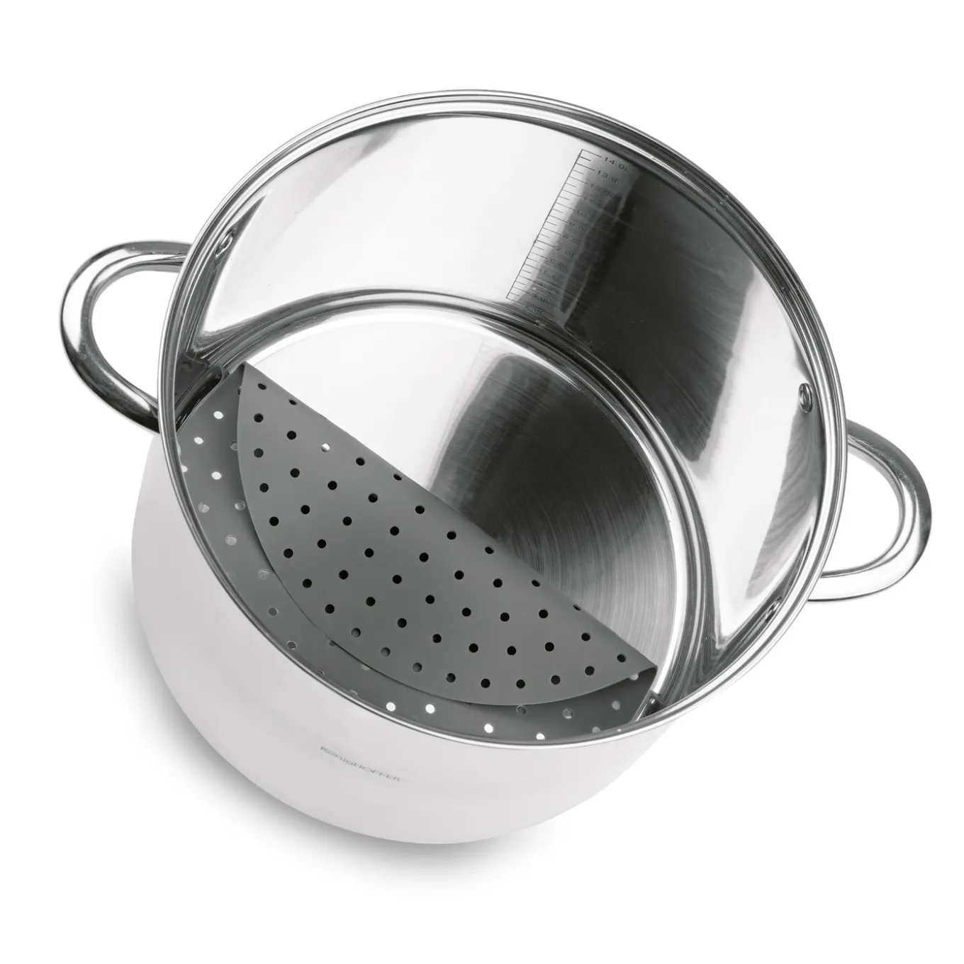 Wkład do garnka do gotowania słoików Tadar Silico 28 cm okrągły