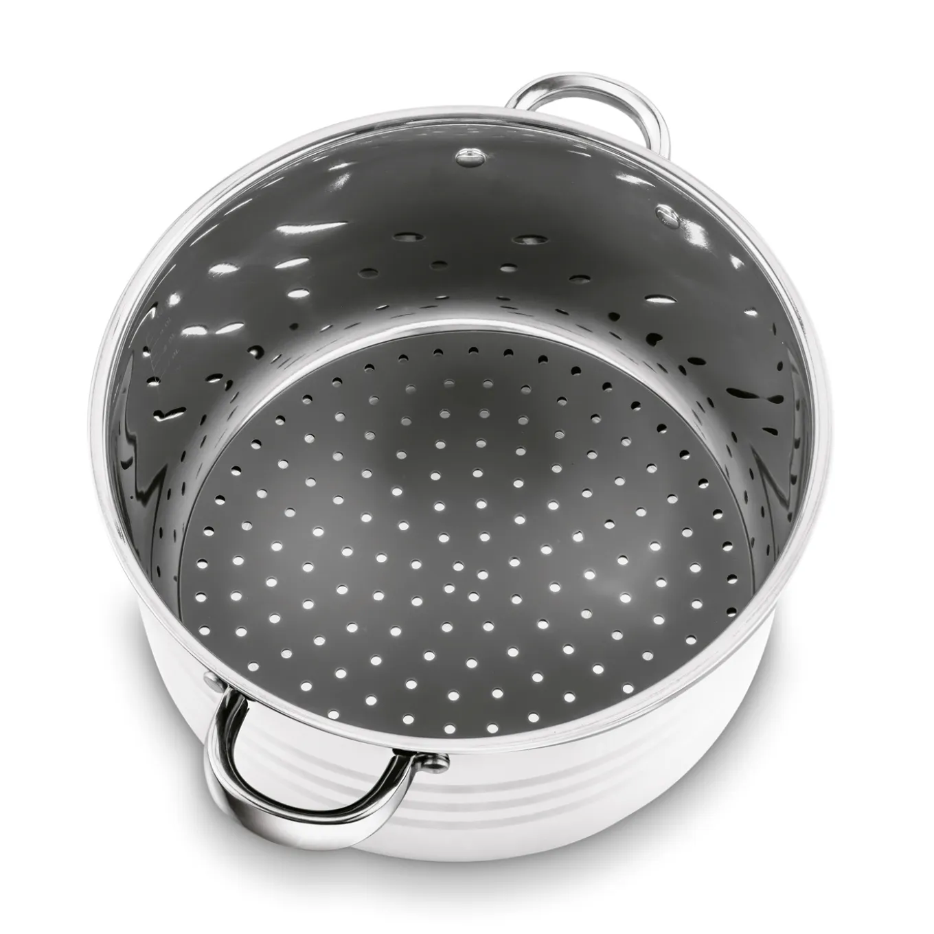 Wkład do garnka do gotowania słoików Tadar Silico 28 cm okrągły