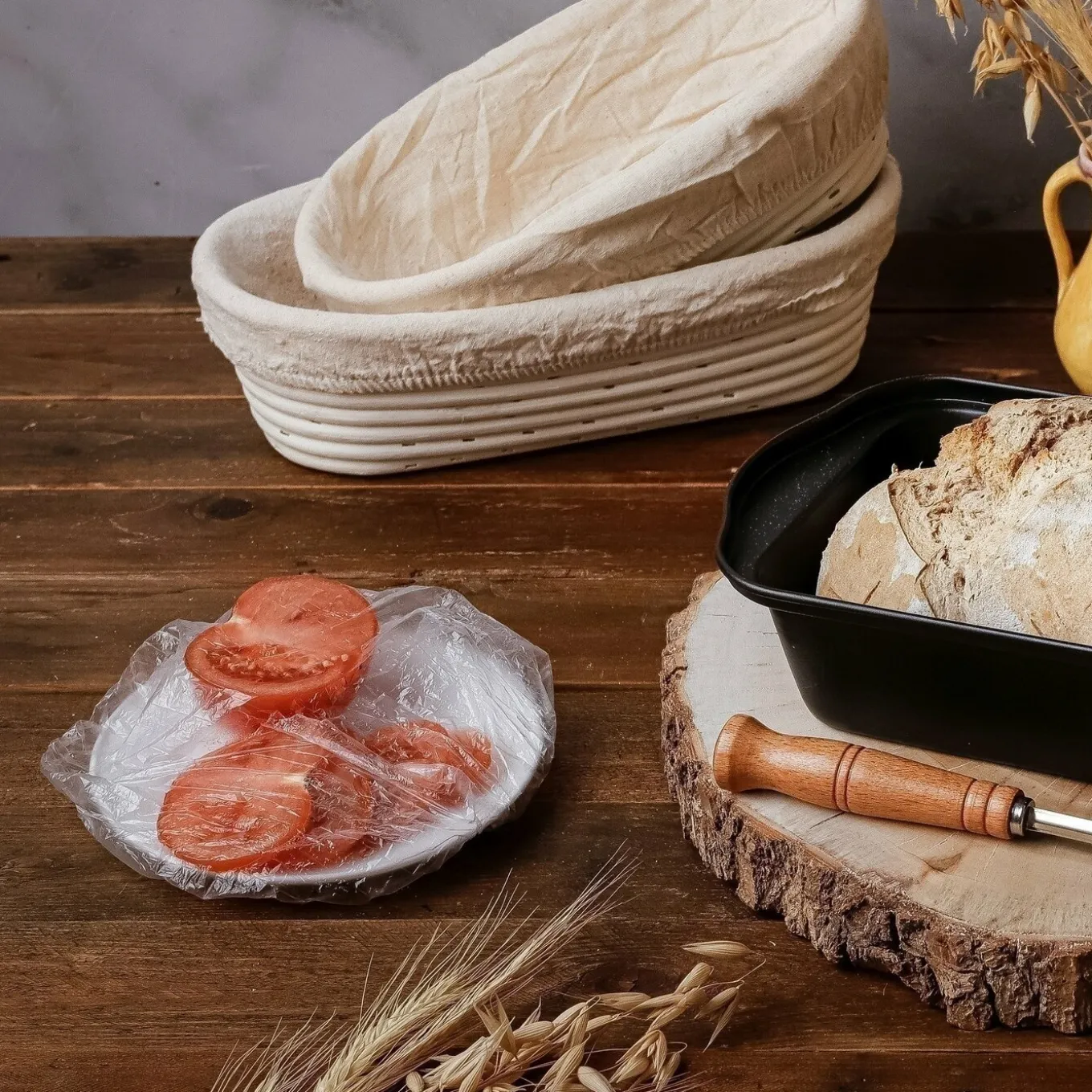 Woreczki spożywcze z gumką Tadar 24 cm 100 sztuk