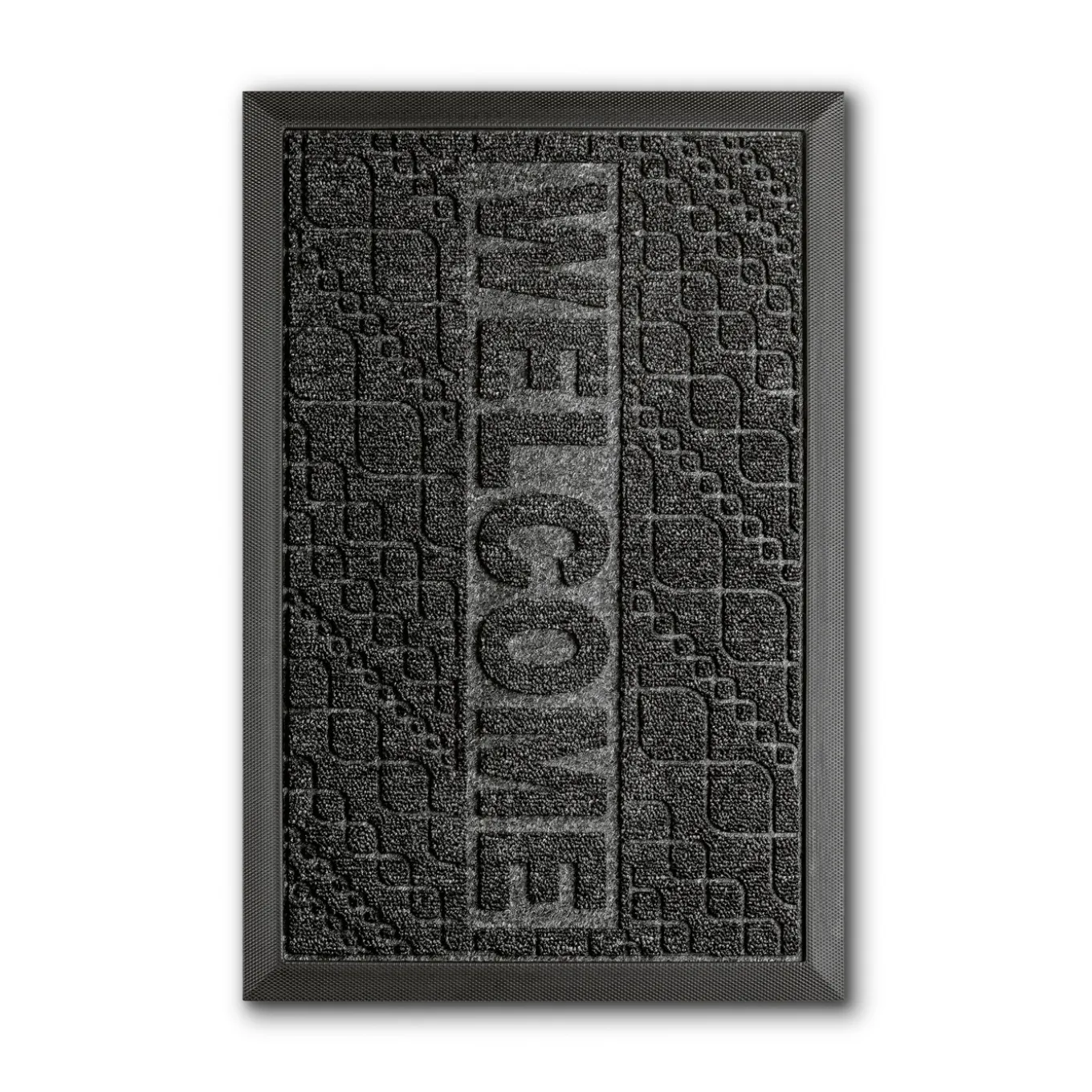 Wycieraczka pod drzwi wejściowa Tadar Welcome 40 x 60 cm ciemnoszara