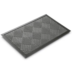 Wycieraczka pod drzwi wejściowa Tadar 45 x 75 cm szara