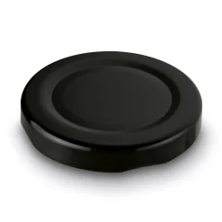 Zakrętki do butelek metalowe Tadar Soczek 5 cm 10 sztuk czarne
