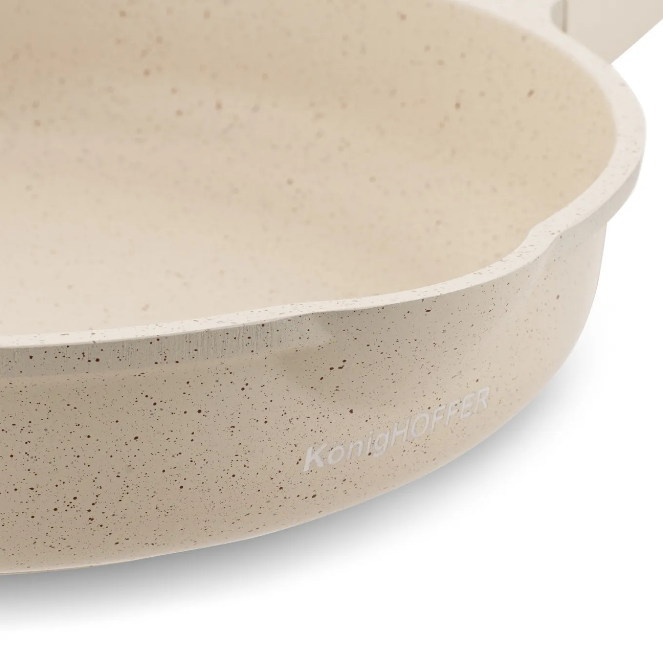 Zestaw garnków indukcyjnych Konighoffer Creamy Marble 10 elementów