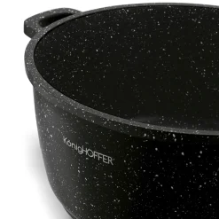 Zestaw garnków Konighoffer Pollo 12 elementów 2 nakładki i 2 podkładki