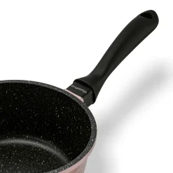 Zestaw garnków Konighoffer Pollo Rose Gold 8 elementów 2 nakładki i 2 podkładki