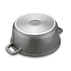 Zestaw garnków Konighoffer Pollo Grey 8 elementów 2 nakładki i 2 podkładki