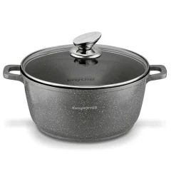 Zestaw garnków Konighoffer Pollo Grey 8 elementów 2 nakładki i 2 podkładki