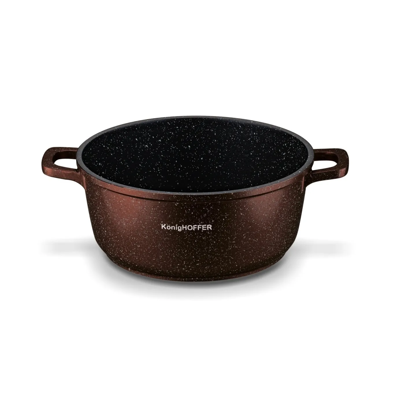 Zestaw garnków Konighoffer Pollo Brown 8 elementów 2 nakładki i 2 podkładki