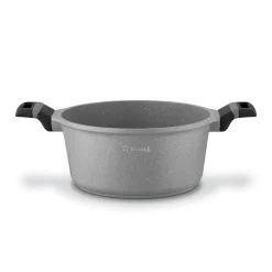 Zestaw garnków na indukcję marmurowych Starke Pro Musse Grey 10 elementów