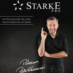 Zestaw garnków na indukcję Starke Pro Texture Copper 10 elementów