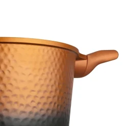Zestaw garnków na indukcję Starke Pro Texture Copper 10 elementów