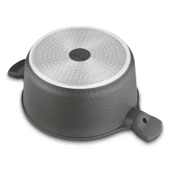 Zestaw garnków na indukcję Starke Pro Texture Grey 10 elementów