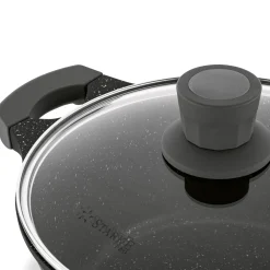 Zestaw garnków na indukcję Starke Pro Octagon Marble 8 elementów