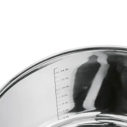 Zestaw garnków prostych ze stali nierdzewnej Tadar 6 elementów 12 l 17 l 23,5 l