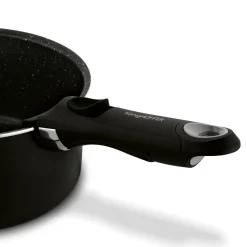 Zestaw garnków z odpinaną rączką Konighoffer Spinel Black 4 elementy bez indukcji