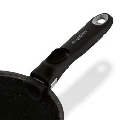 Zestaw garnków z odpinaną rączką Konighoffer Spinel Black 4 elementy bez indukcji