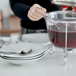 Zestaw kwadratowych talerzy porcelanowych Tadar Dolce Vita 18 elementów