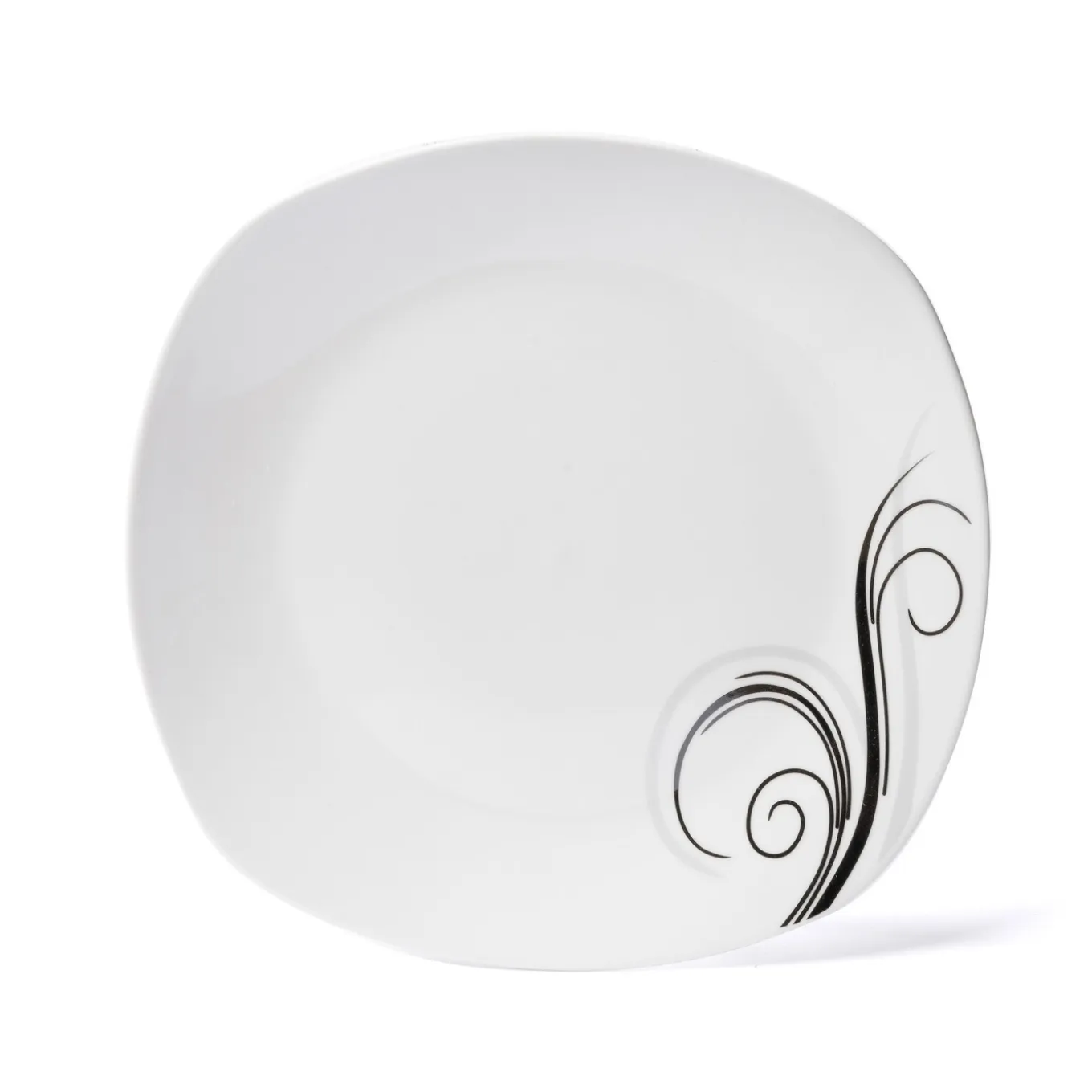 Zestaw kwadratowych talerzy porcelanowych Tadar Dolce Vita 18 elementów