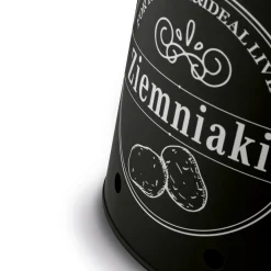 Zestaw 3 metalowych pojemników kuchennych Tadar Ziemniaki Cebula Czosnek