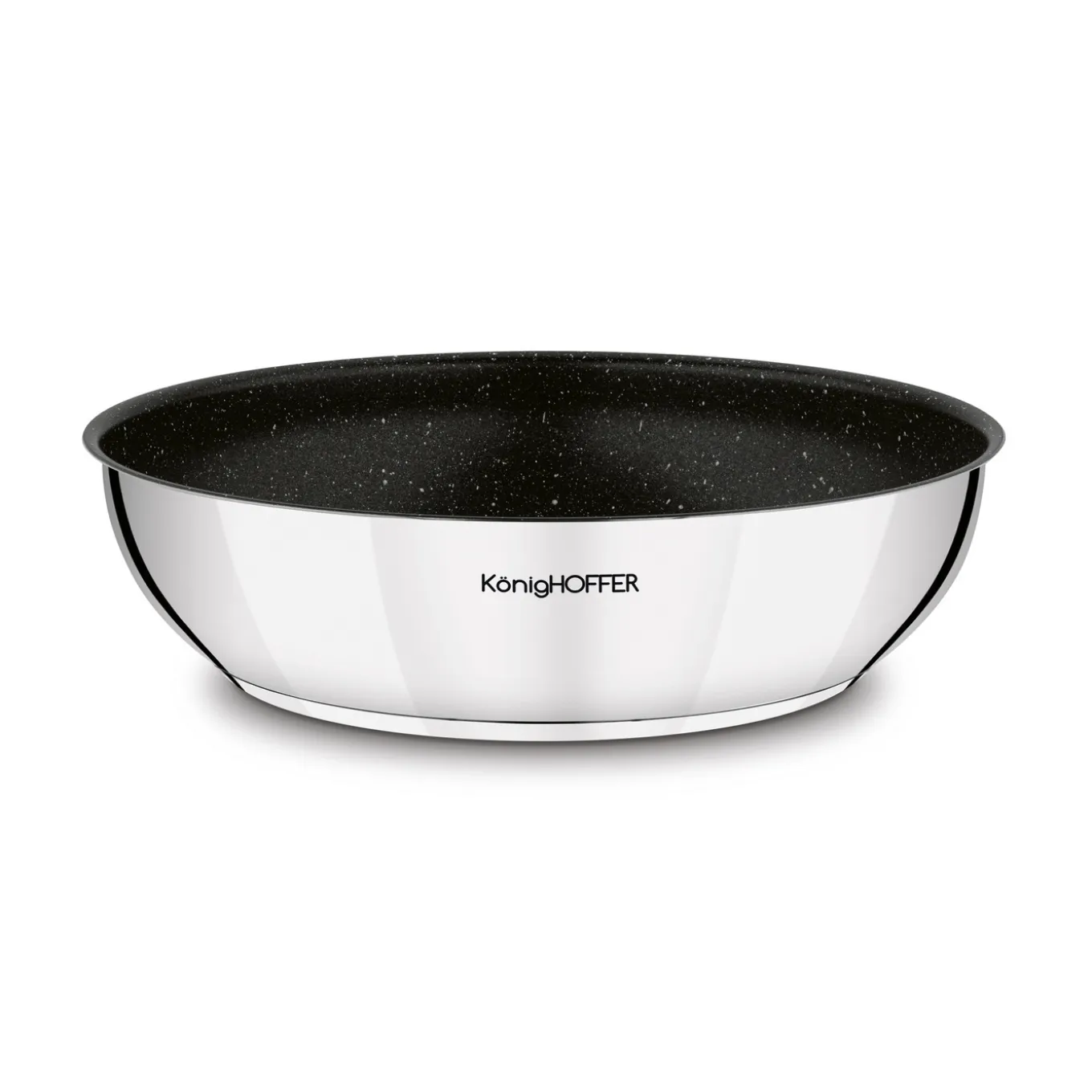 Zestaw 3 patelni głębokich z odpinaną rączką Konighoffer Colate 20 cm 24 cm 28 cm