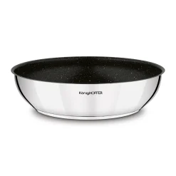 Zestaw 3 patelni głębokich z odpinaną rączką Konighoffer Colate 20 cm 24 cm 28 cm