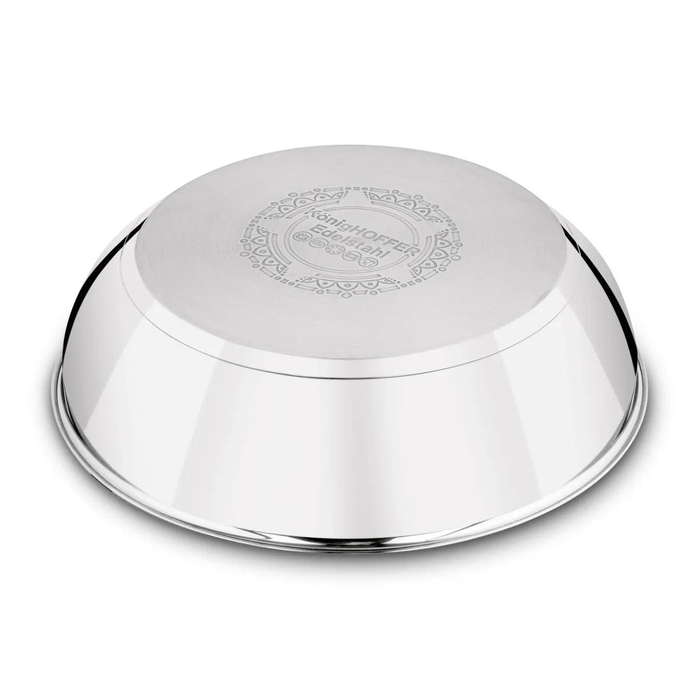 Zestaw 3 patelni głębokich z odpinaną rączką Konighoffer Colate 20 cm 24 cm 28 cm