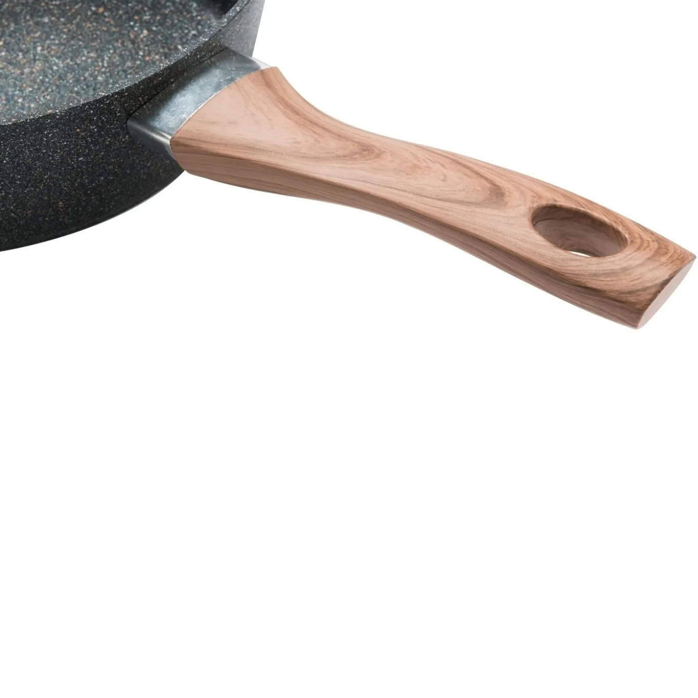 Zestaw 3 patelni granitowych głębokich Konighoffer Pescado 20 24 28 cm